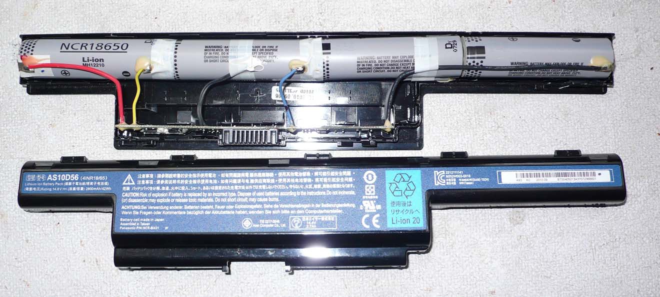 Восстановление и замена аккумуляторов (АКБ) ноутбука в Гомеле